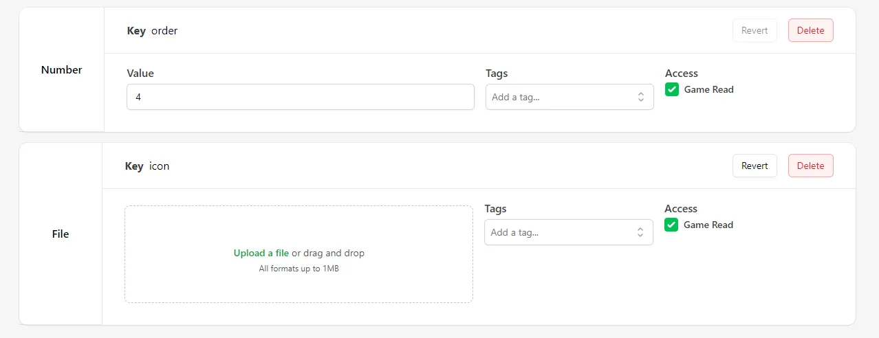 Accessing metadata on a catalog item.