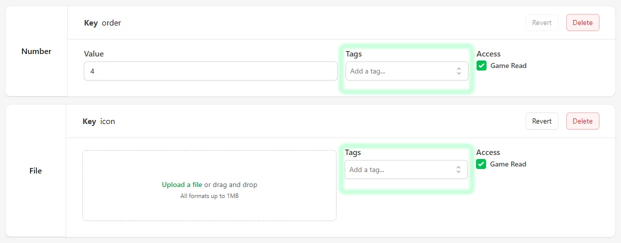 Accessing metadata on a catalog item.